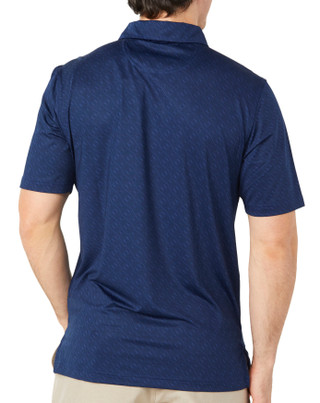 Thumbnail 2: Bobby Jones Bobby Jones Mens Performance Golf Cart Print Polo 