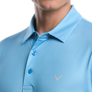 Thumbnail 5: Callaway Callaway Mens Pro Spin Gingham Golf Polo 