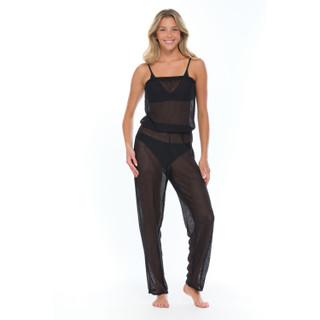 Thumbnail 1: Jordan Taylor Jordan Taylor Womens Bandeau Jumpsuit Swim Cover Up 