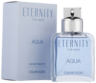 Thumbnail 1: Calvin Klein Calvin Klein Mens 3.3 oz Eternity Aqua Eau de Toilette 