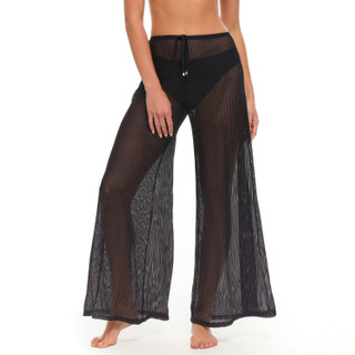 Thumbnail 1: Jordan Taylor Jordan Taylor Womens Wide Leg Pant Swim Cover Up 