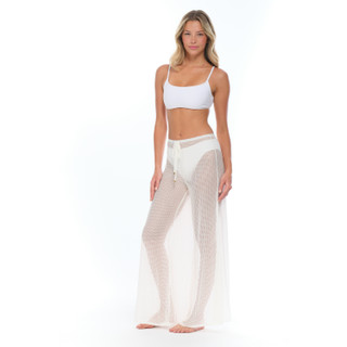 Thumbnail 2: Jordan Taylor Jordan Taylor Womens Wide Leg Pant Swim Cover Up 