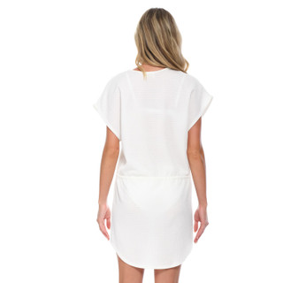 Thumbnail 2: Jordan Taylor Jordan Taylor Womens Cap Sleeve V Neck Tunic Cover Up 