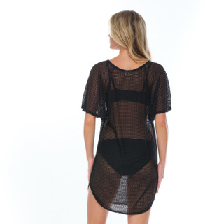 Thumbnail 3: Jordan Taylor Jordan Taylor Womens Sheer Dolman Sleeve Tunic Cover Up 