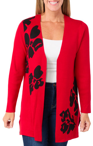 Thumbnail 1: Tint & Shadow Tint & Shadow Womens Long Sleeve Floral Cardigan 