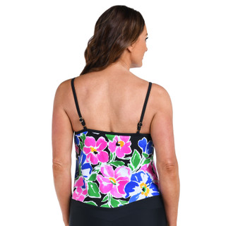 Thumbnail 3: Maxine of Hollywood Maxine of Hollywood Womens Summer Splash Tankini Top 