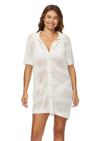 Thumbnail 1: RAISINS Raisins Juniors Croatia Cover-up Shirt 