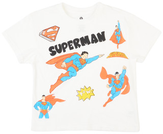 Thumbnail 1: Superman Superman Juniors Short Sleeve Crop Top 