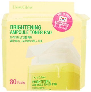 Thumbnail 1: EPIELLE DewGlow 80 Ct Brightening Ampoule Toner Pads 