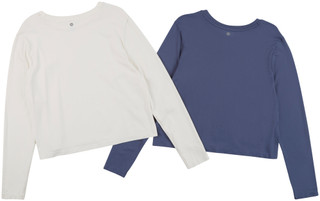 Thumbnail 2: HARMONY & BALANCE Harmony & Balance Womens 2 pc Athleisure LS Tops 