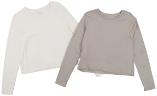 Thumbnail 1: HARMONY & BALANCE Harmony & Balance Womens 2 pc Athleisure LS Tops 