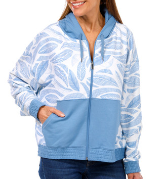 Thumbnail 1: REEL LEGENDS Reel Legends Womens Long Sleeve Waffle Hooded Top 