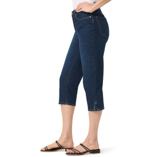 Thumbnail 3: Gloria Vanderbilt Gloria Vanderbilt Womens Denim Amanda Capris 