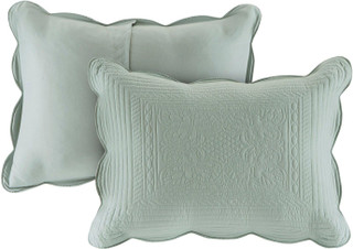 Thumbnail 10: Madison Park Madison Park Tuscany Scalloped Edge Coverlet Set 