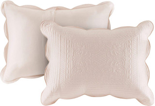 Thumbnail 5: Madison Park Madison Park Tuscany Scalloped Edge Coverlet Set 