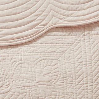 Thumbnail 8: Madison Park Madison Park Tuscany Scalloped Edge Coverlet Set 