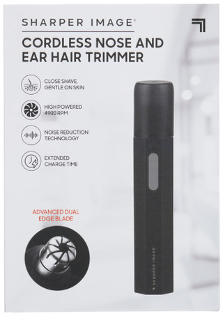 Thumbnail 2: SHARPER IMAGE Sharper Image Mens Cordless Nose and Ear Hair Trimmer 