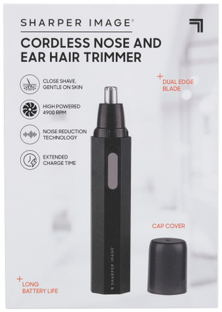 Thumbnail 1: SHARPER IMAGE Sharper Image Mens Cordless Nose and Ear Hair Trimmer 