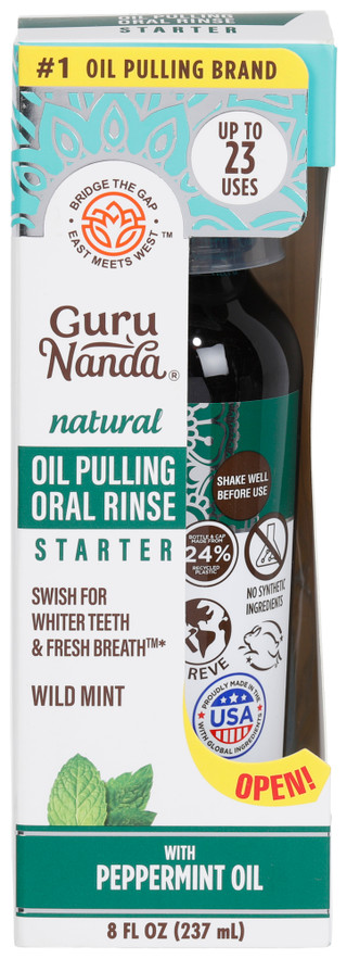 Thumbnail 1: GURUNANDA Gurunanda Natural Oil Pulling Oral Rinse 