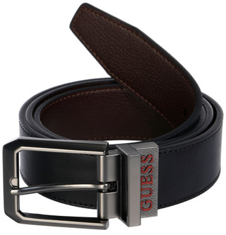 Thumbnail 1: Guess GUESS Men's 35MM Raised Logo Reversible Belt 