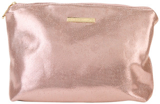 Thumbnail 1: Vince Camuto Vince Camuto Pink Gold Glitter Medium Cosmetic Bag 