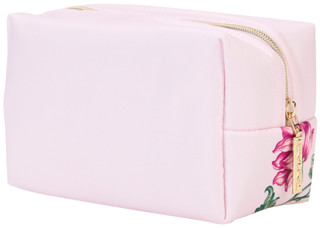 Thumbnail 2: Tahari Tahari Pink Floral Medium Cosmetic Bag 