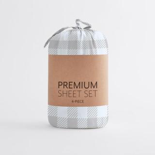 Thumbnail 14: Home Collections Home Collections Premium Ultra Soft Country Plaid Sheet Set 