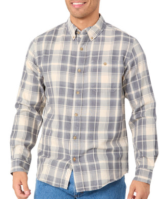 Thumbnail 1: Weatherproof Vintage Weatherproof Vintage Mens Long Sleeve Plaid Button Shirt 