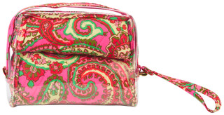 Thumbnail 2: Vera Bradley Vera Bradley 3 Pc Capri Pink Floral Cosmetic Bag Set 