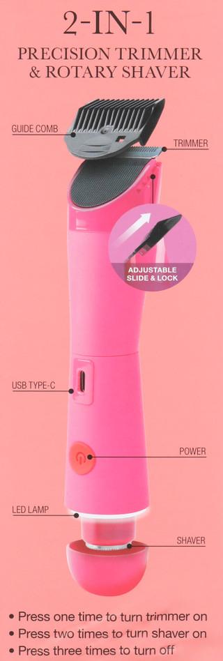 Thumbnail 3: . Tyche Magic Trim 2-In-1 Versatile Body Trimmer and Shaver 