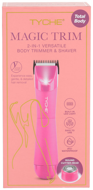 Thumbnail 1: . Tyche Magic Trim 2-In-1 Versatile Body Trimmer and Shaver 