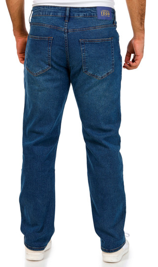 Thumbnail 3: IZOD Izod Mens Relaxed Fit Straight Leg Denim Jeans 