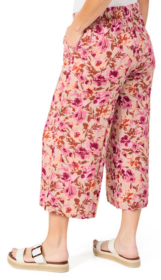 Thumbnail 2: BUNULU Bunulu Womens Wide Leg Chalis Pants 