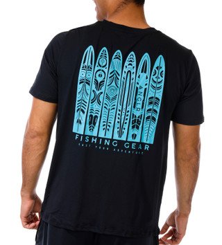 Thumbnail 2: Anglr ANGLR Mens Short Sleeve Longboards Screen Print Tee Shirt 