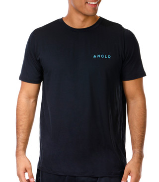 Thumbnail 1: Anglr ANGLR Mens Short Sleeve Longboards Screen Print Tee Shirt 