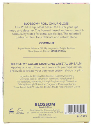 Thumbnail 2: BLOSSOM Blossom Roll-On Lip Gloss & Lip Balm Duo 