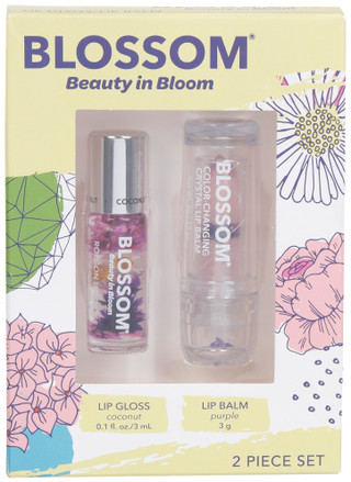 Thumbnail 1: BLOSSOM Blossom Roll-On Lip Gloss & Lip Balm Duo 