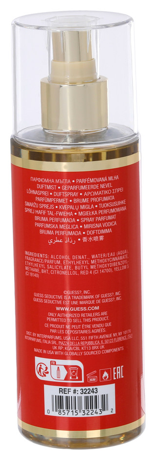 Thumbnail 2: Guess Guess Womens 8.4 Oz Seductive Red Fragrance Mist Spray 