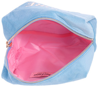 Thumbnail 2: Juicy Couture Juicy Couture Blue Terry More is More Travel Cosmetic Bag 