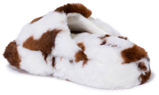 Thumbnail 2: ROXY Roxy Womens Sloane Cow Print Slippers 