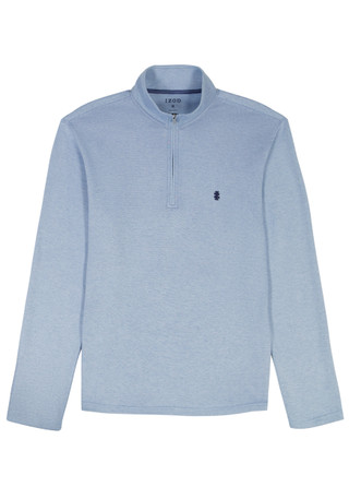 Thumbnail 3: IZOD IZOD Mens 1/4 Zip Performance Comfort Sweatshirt 