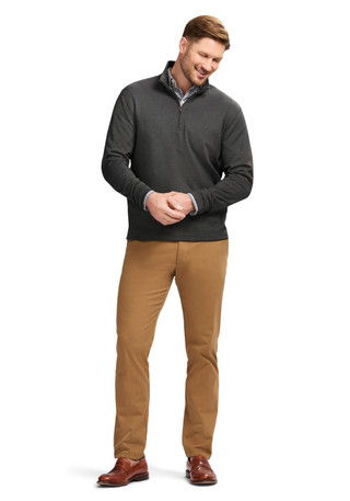 Thumbnail 4: IZOD IZOD Mens 1/4 Zip Performance Comfort Sweatshirt 