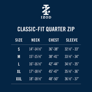 Thumbnail 7: IZOD IZOD Mens 1/4 Zip Performance Comfort Sweatshirt 