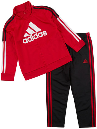 Thumbnail 1: Adidas Adidas Little Boys Active 2 Pc Sweater Pants Set 