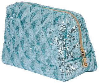 Thumbnail 2: Juicy Couture Juicy Couture Juicy Logo Sequin Travel Cosmetic Bag 