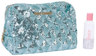 Thumbnail 1: Juicy Couture Juicy Couture Juicy Logo Sequin Travel Cosmetic Bag 