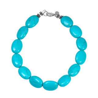 Thumbnail 1: ATHRA Athra Turquoise Stone Bracelet 