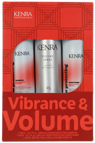 Thumbnail 1: KENRA Kenra 3 Pc Vibrance + Volume Hair Care Set 