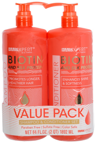 Thumbnail 1: SJ CREATIONS SJ Professional Biotin Shampoo & Conditioner Set 