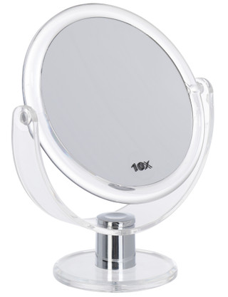Thumbnail 1: YAFA Yafa Double Sided Round Mirror with Stand 